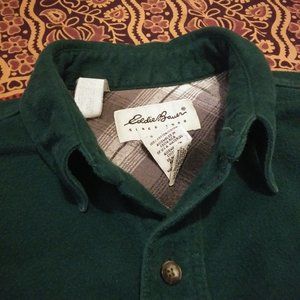 vintage Eddie Bauer chamois long sleeve shirt